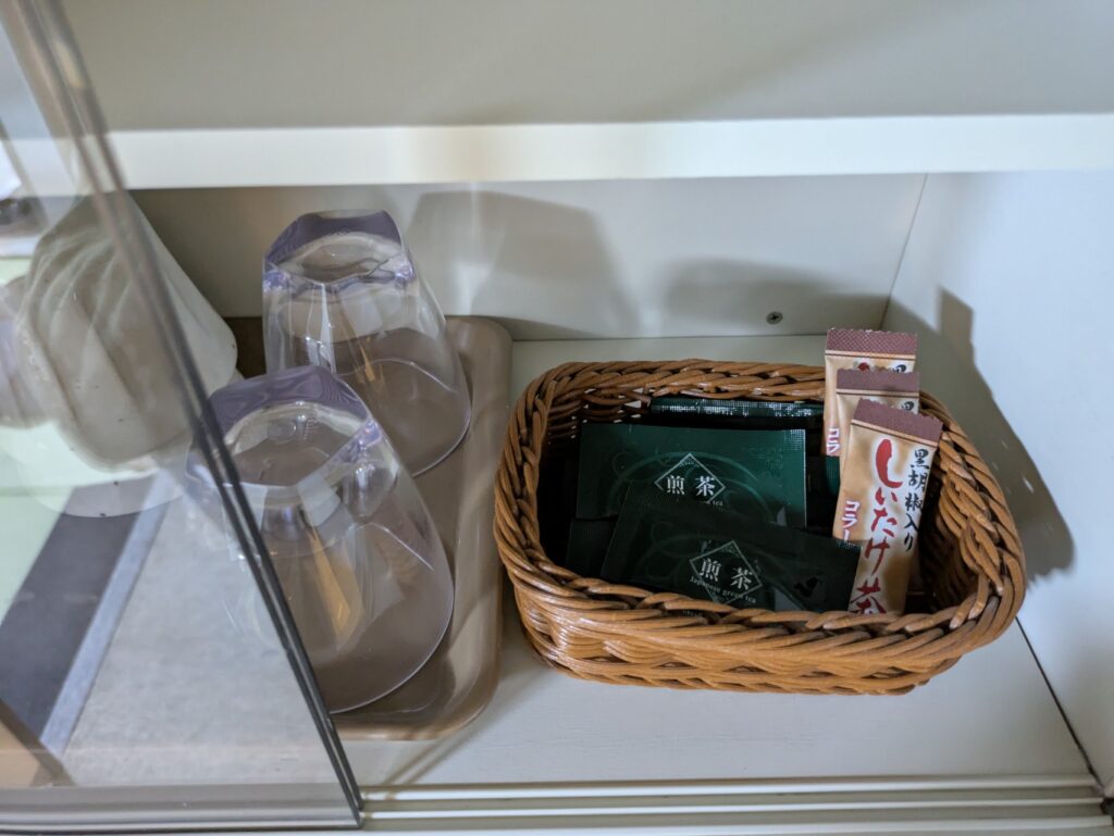 客室のお茶