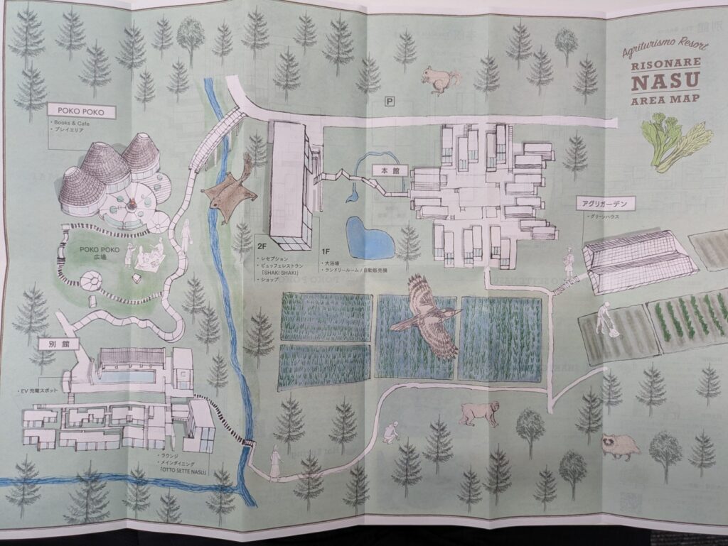 リゾナーレ那須全体地図