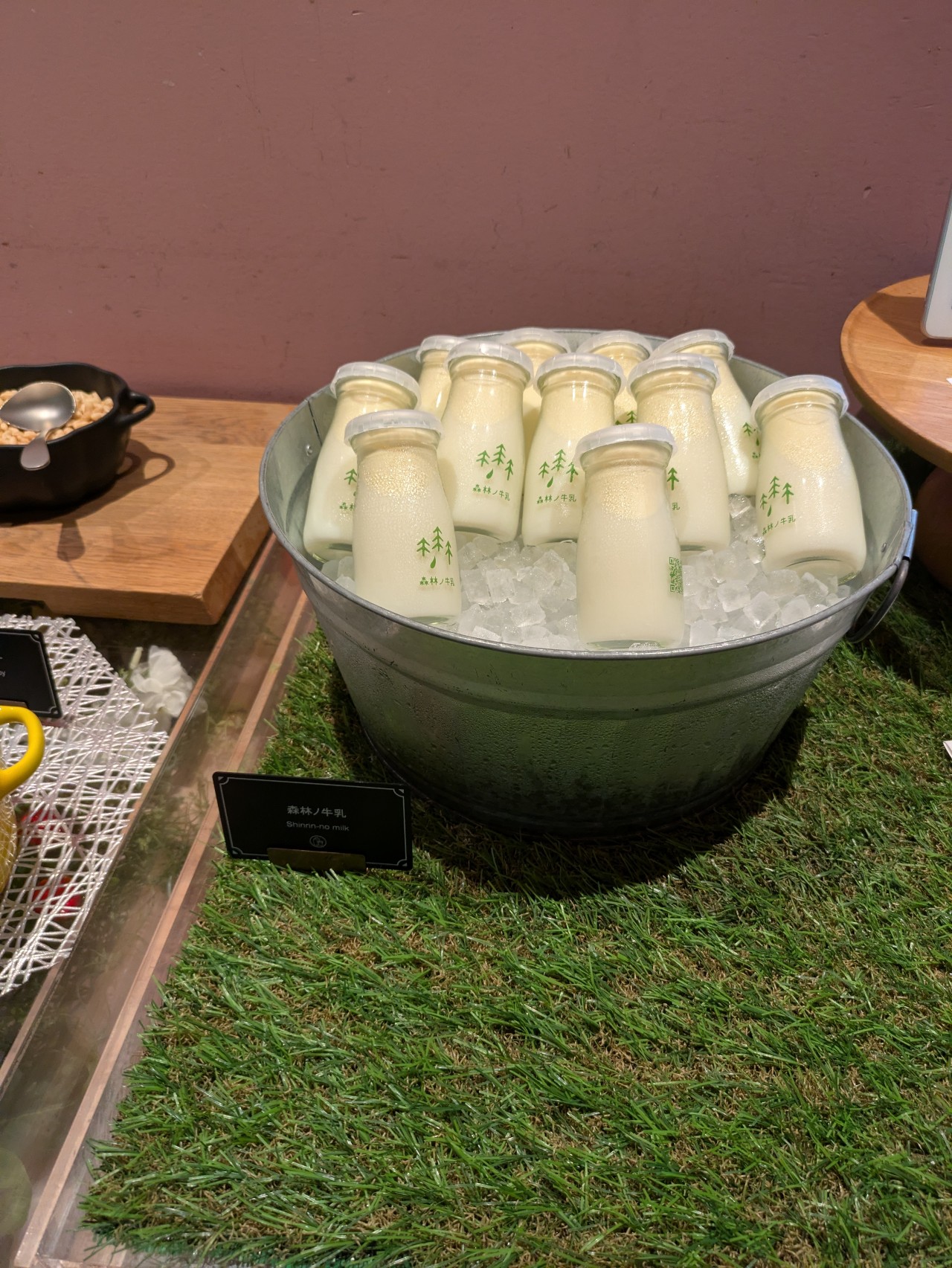 那須の自然を感じる森林ノ牛乳