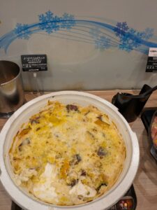 さつま芋とかぼちゃのチーズグラタン