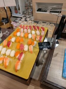 握り寿司、わさび