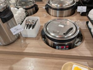 朝カレー、白粥