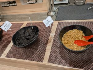 海苔の佃煮、なめ茸