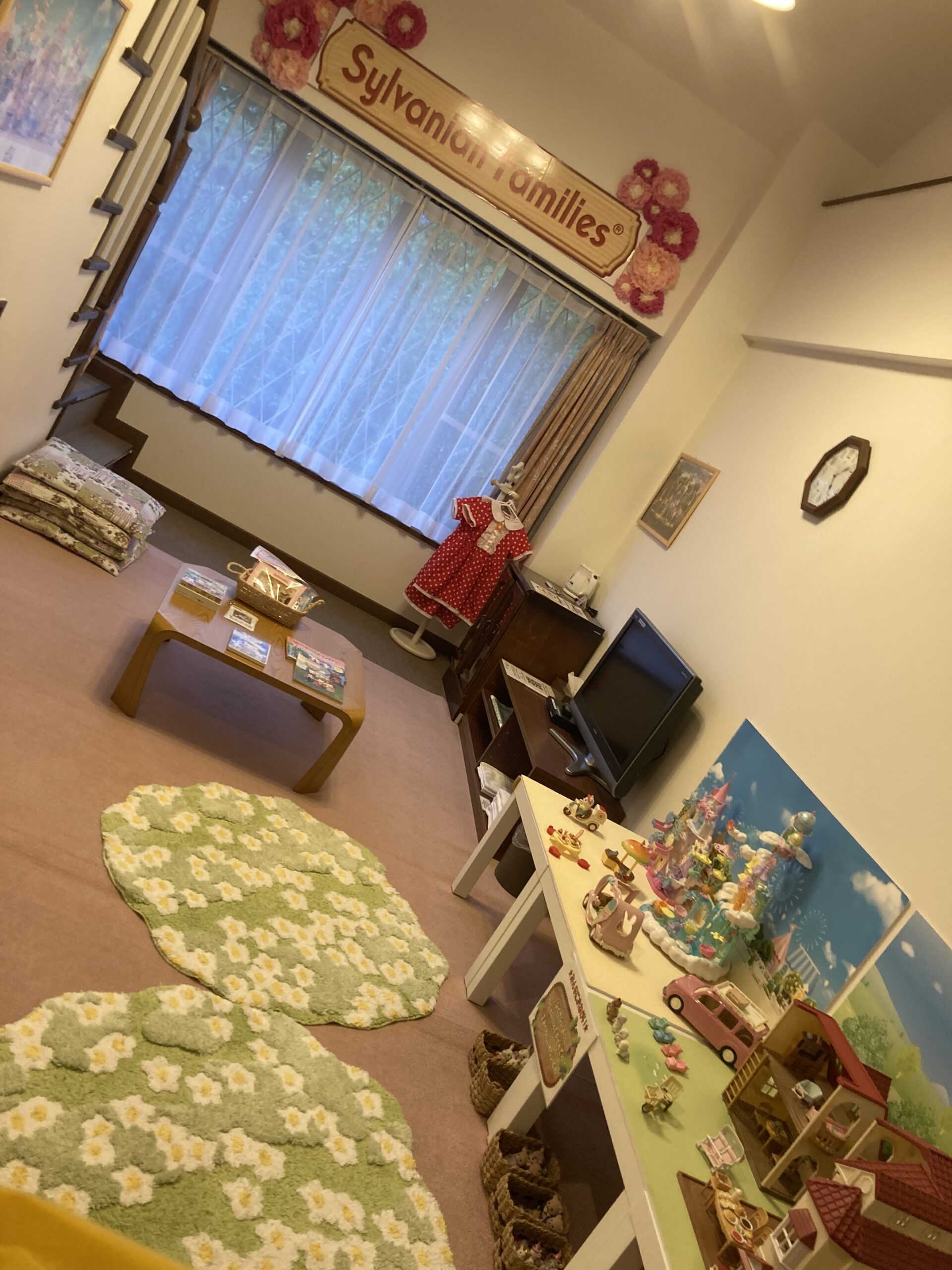 シルバニアファミリールームの室内全景