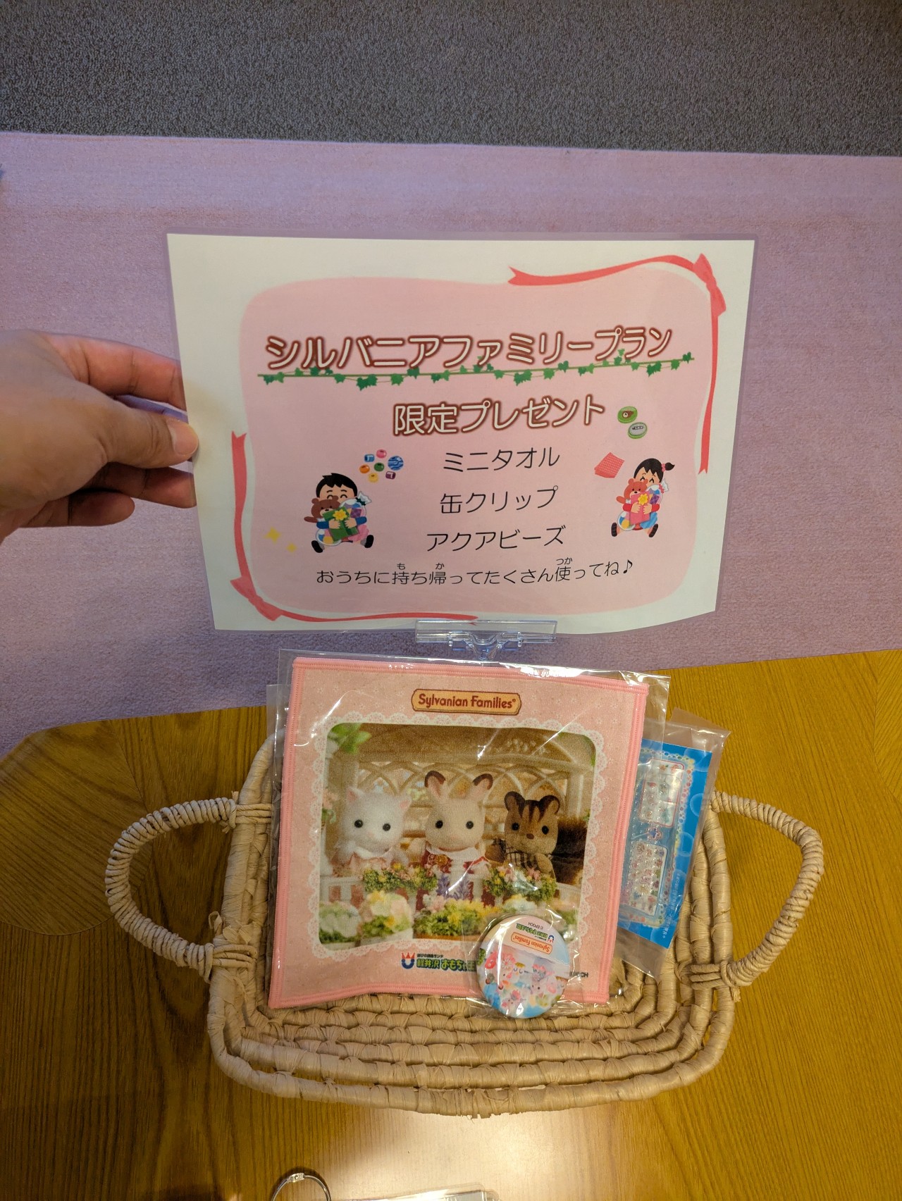 シルバニアファミリープラン限定プレゼント