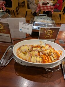 豚ロースチーズ焼き