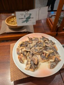 地酒鶴齢大吟醸の赤魚粕漬け