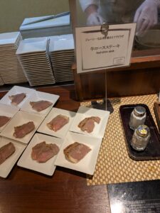 牛ロースステーキ